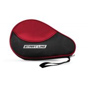 Чехол для теннисной ракетки красный с карманом