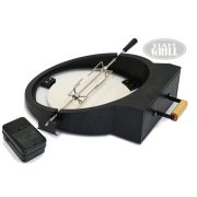 Вертел для гриля диаметром 21 дюйма (печь для пиццы+ вертел)