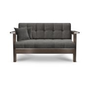 Диван Хай-Тек ясень (Grey_bristol,Ткань Vilvet Lux,48 Velvet-Lux)