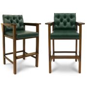 Стул бильярдный Версаль ясень (№5,Винилискожа (Mahogany) цвет № 202,Винилискожа Mahogany)