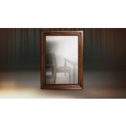 Зеркало Фоджи 2146х1546 (Глейс,Матовый лак 30%,Фреска/Сильвер)