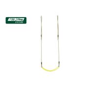 Пластиковое сиденье для качели гибкое желтое