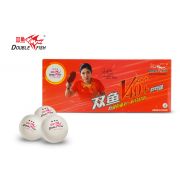 Мячи для н/т Double Fish 3* Volant (10 шт/упак.) р-р.40+