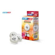 Мячи Start line Standart 2* New (6 шт, бел.)