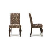 Стул Буржуа I (Мореный дуб,48 Velvet-Lux)