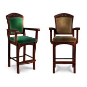 Стул бильярдный Венеция ясень (№4,Ткань Vilvet Lux,78 Velvet-Lux)