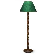 Торшер (№4,плафоны зеленые,фурнитура золото)