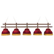 Лампа Ливерпуль Люкс 5пл. ясень