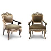 Кресло Император Голд ясень (60 Velvet-Lux)