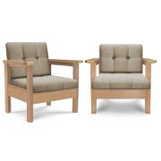 Кресло High-Style Lux ясень (Дуб натурал корень,Винилискожа Prado_1,Винилискожа PRADO-1)