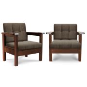 Кресло High-Style ясень МДФ (№1,Декор серебро,Винилискожа PRADO-1,Винилискожа Prado_1)