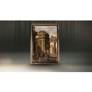 Рама Тоскана 2050х1750 (Сильвер/Матовый лак)