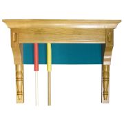 Киевница К-15 ясень (№ 3,Сукно Euro Pro 50 ш1.98м Yellow green)