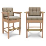 Стул бильярдный High-Style Lux ясень (№3,Lambre_gold,декор золото)