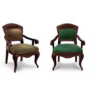 Кресло Венеция ясень (№2,Ткань Vilvet Lux,78 Velvet-Lux)