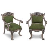 Кресло Лео клен (Авт. № 2,Ткань Vilvet Lux,78 Velvet-Lux)