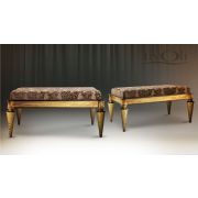 Пуф Модена (Мореный дуб/Голд,29 Velvet-Lux)