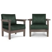 Кресло Бристоль ясень (Grey_bristol,Винилискожа Mahogany,Винилискожа (Mahogany) цвет № 202)