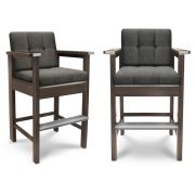 Стул бильярдный Хай-Тек ясень (№3,Ткань Vilvet Lux,48 Velvet-Lux)