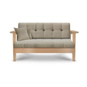 Диван High-Style Lux ясень (Дуб натурал корень,Винилискожа Prado_1,Винилискожа PRADO-1)