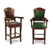 Стул бильярдный Ливерпуль ясень (№4,Ткань Vilvet Lux,78 Velvet-Lux)