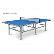 Стол теннисный City 6 Всепогодный с сеткой Синий