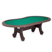 Стол для покера Техас сосна (, №4, Манчестер 60 yellow green ш2,02)
