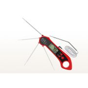 Цифровой термометр Model 2, складной, с дополнительным подключаемым щупом, красный