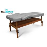 Массажный стол Relax Comfort-М серая кожа (№4)