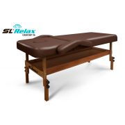 Массажный стол Relax Comfort-М коричневая кожа (№4)